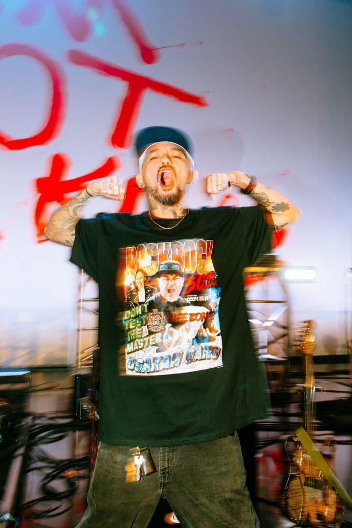 【未使用】The BONEZ x ROCK ROCK 30th Tシャツ（XL）