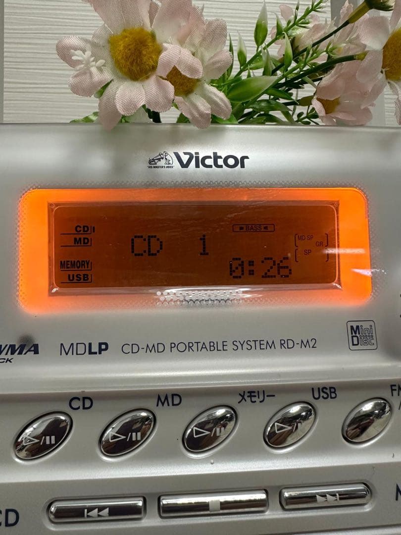 動作品！未使用近いVictor ビクター RD-M2 Clavia CD-MD