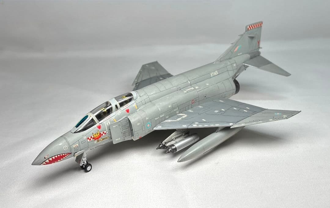 【完成品】フジミ 1/72 ブリティッシュ ファントム FGR.2 F-4
