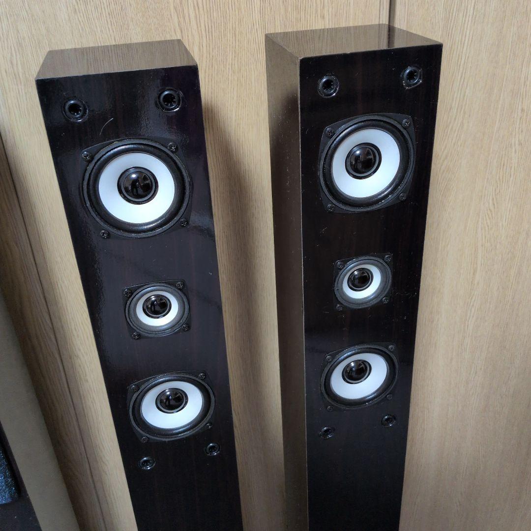 タワースピーカー 3ウェイ 黒
