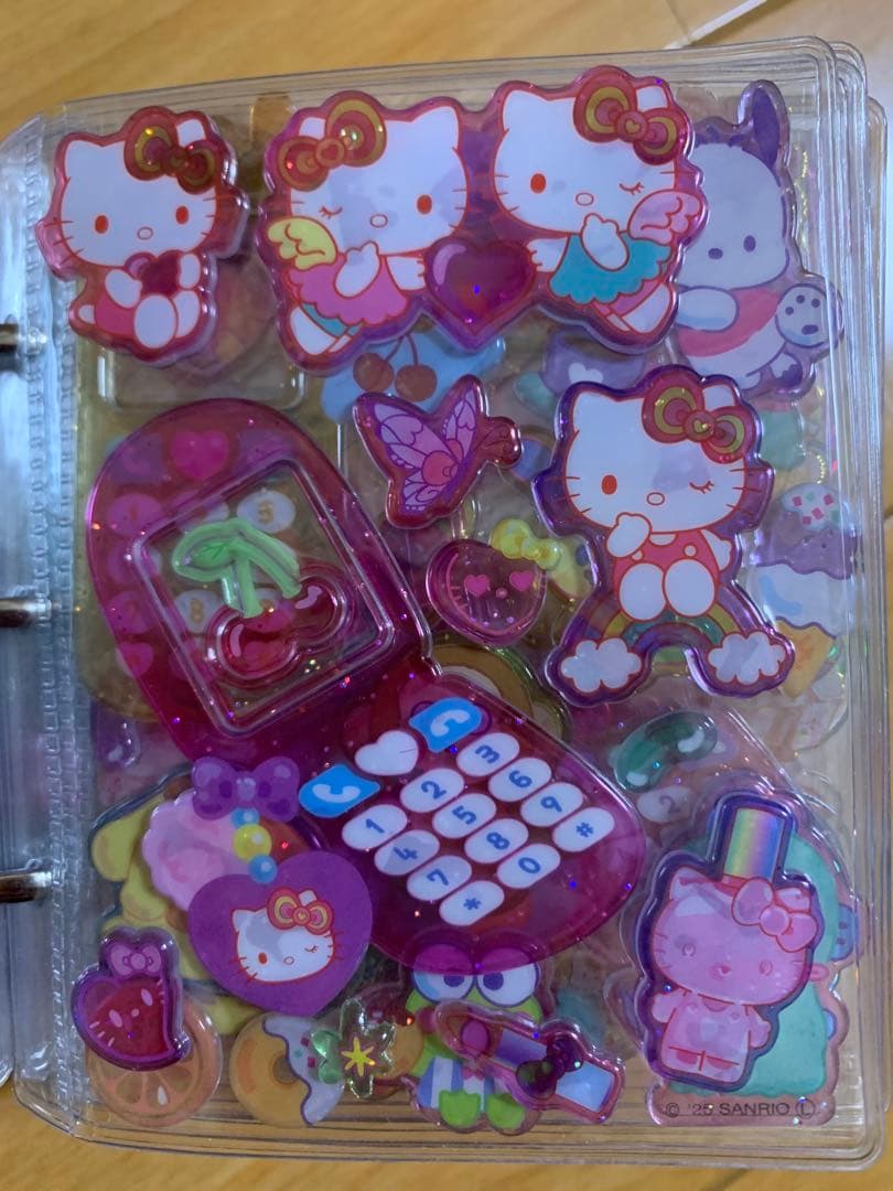 シール帳完成品　シール帳　シール　ボンボンドロップ　サンリオ　プチドロップ