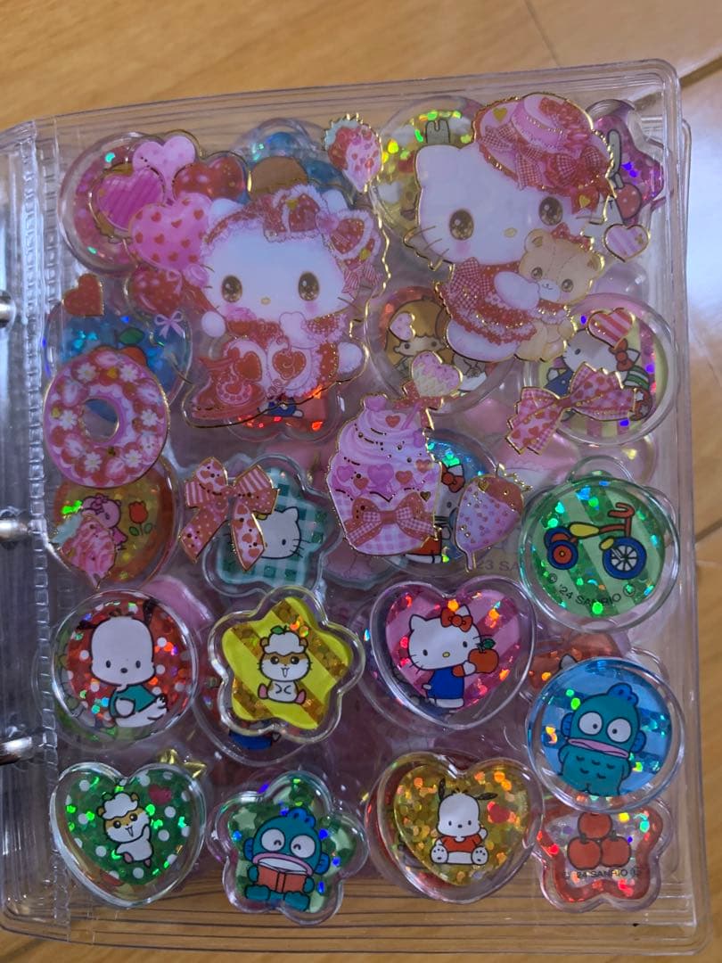 シール帳完成品　シール帳　シール　ボンボンドロップ　サンリオ　プチドロップ
