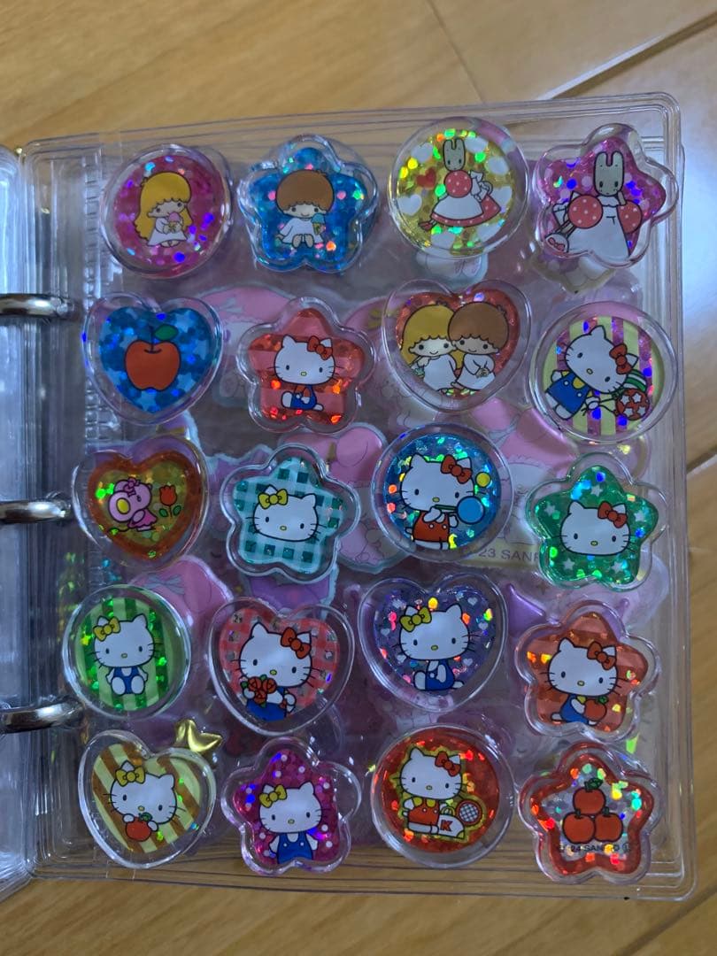 シール帳完成品　シール帳　シール　ボンボンドロップ　サンリオ　プチドロップ