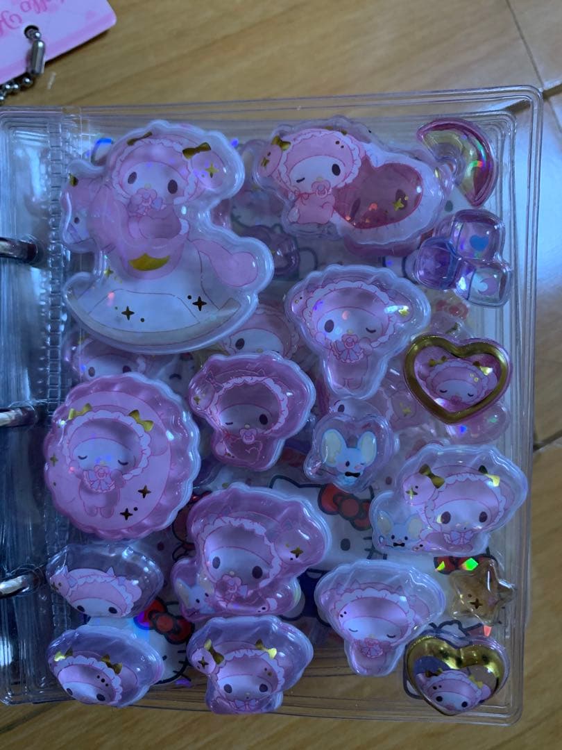 シール帳完成品　シール帳　シール　ボンボンドロップ　サンリオ　プチドロップ
