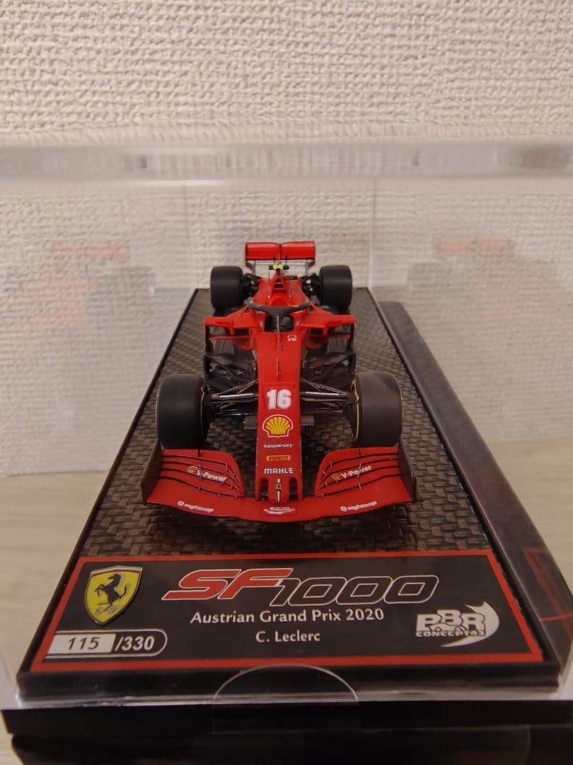 ミニカー LOOKSMART 1/43Ferrari 599 GTO F1