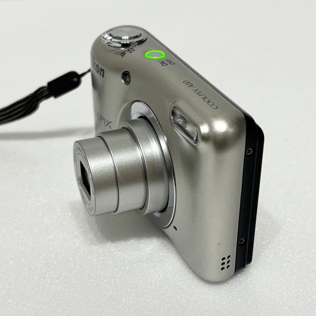 完動品 ニコン クールピックス デジタルカメラ A10 シルバー