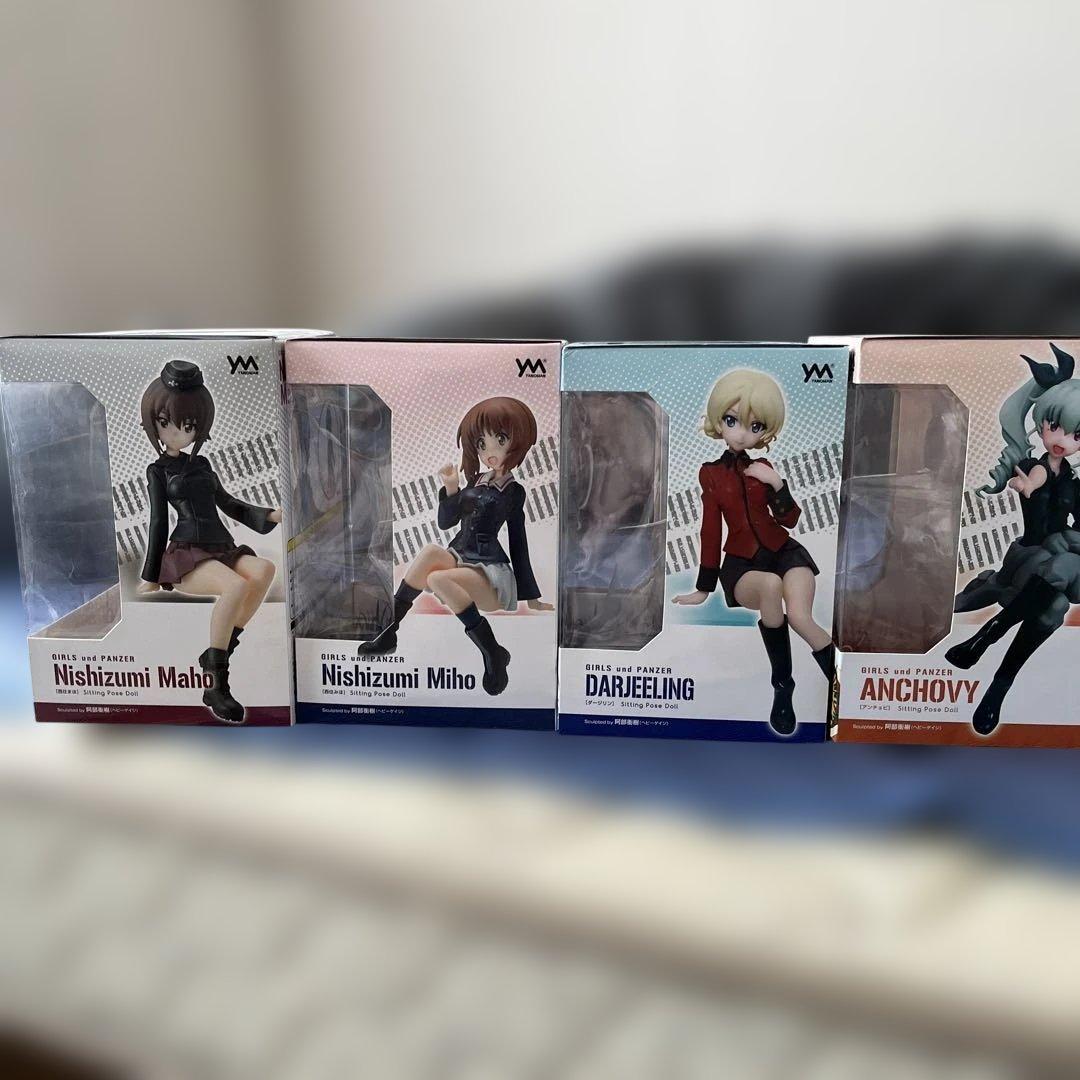 ガールズ＆パンツァー SIPDOLL4体セット