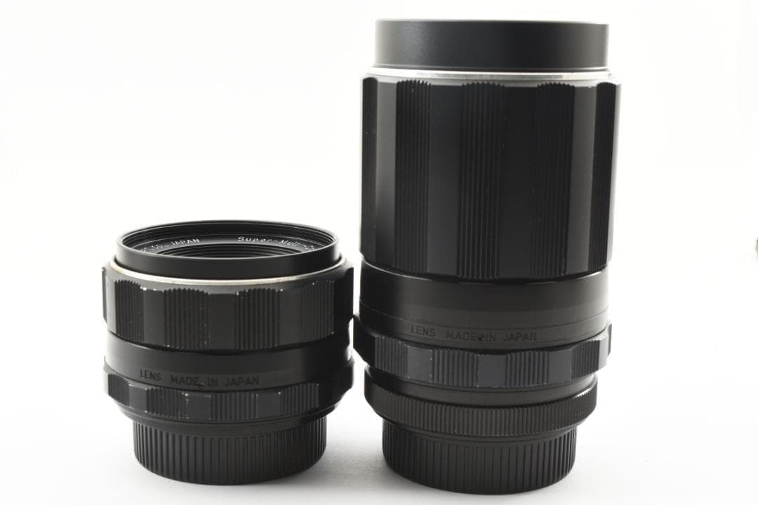 【ダブルレンズセット】 SMC Takumar 55mm 135mm SO253