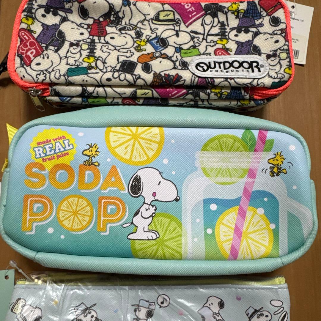 新品☆スヌーピー 19点セット ポーチ　エコバッグ 文房具 タオルハンカチなど