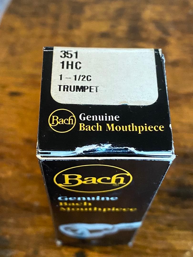 Bach バック 1-1/2C トランペットマウスピース1 1/2C 1HC