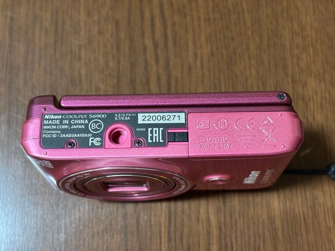 Nikon COOLPIX S6900 グロッシーピンク 動作確認済み