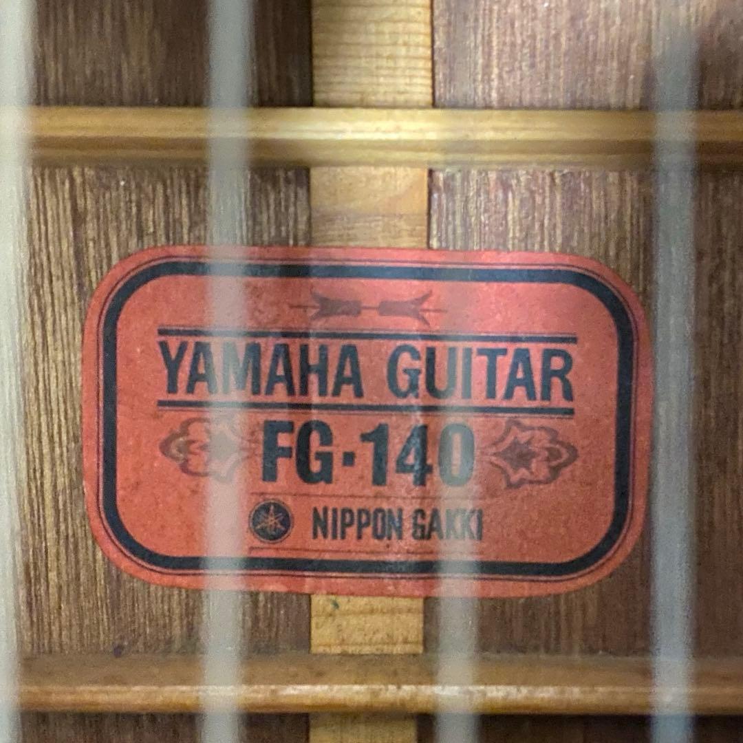 YAMAHA FG-140 赤ラベル アコースティックギター おまけ付き