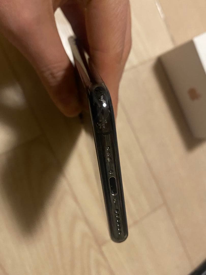訳あり*SIMフリーiPhoneXS 256GB 公式箱、SIMピン,保護ケース