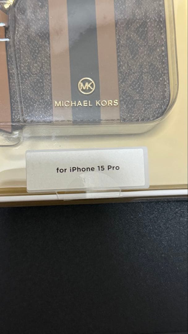 MICHAEL KORS 手帳型 ケース iPhone15 proケース