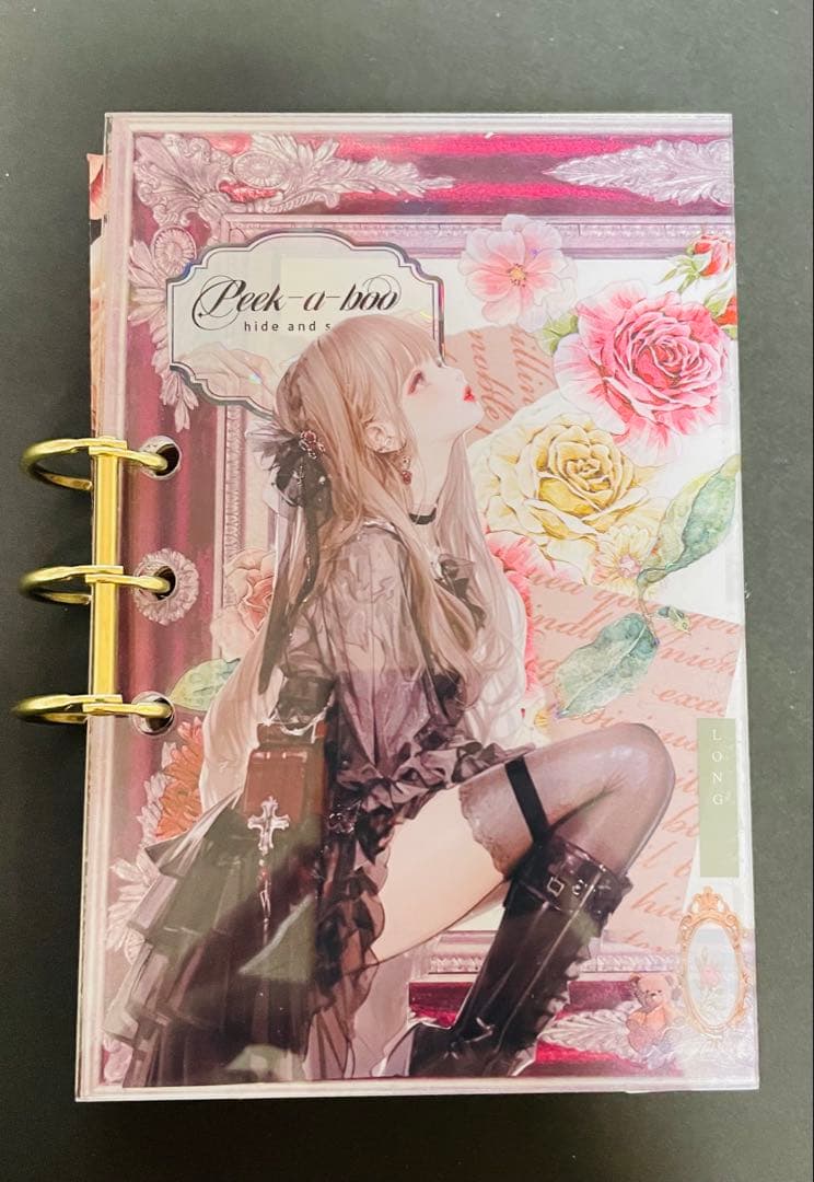 poyo ☆彡おすそ分けファイル　バインダーファイル　蛇腹ファイル　2点セット♡