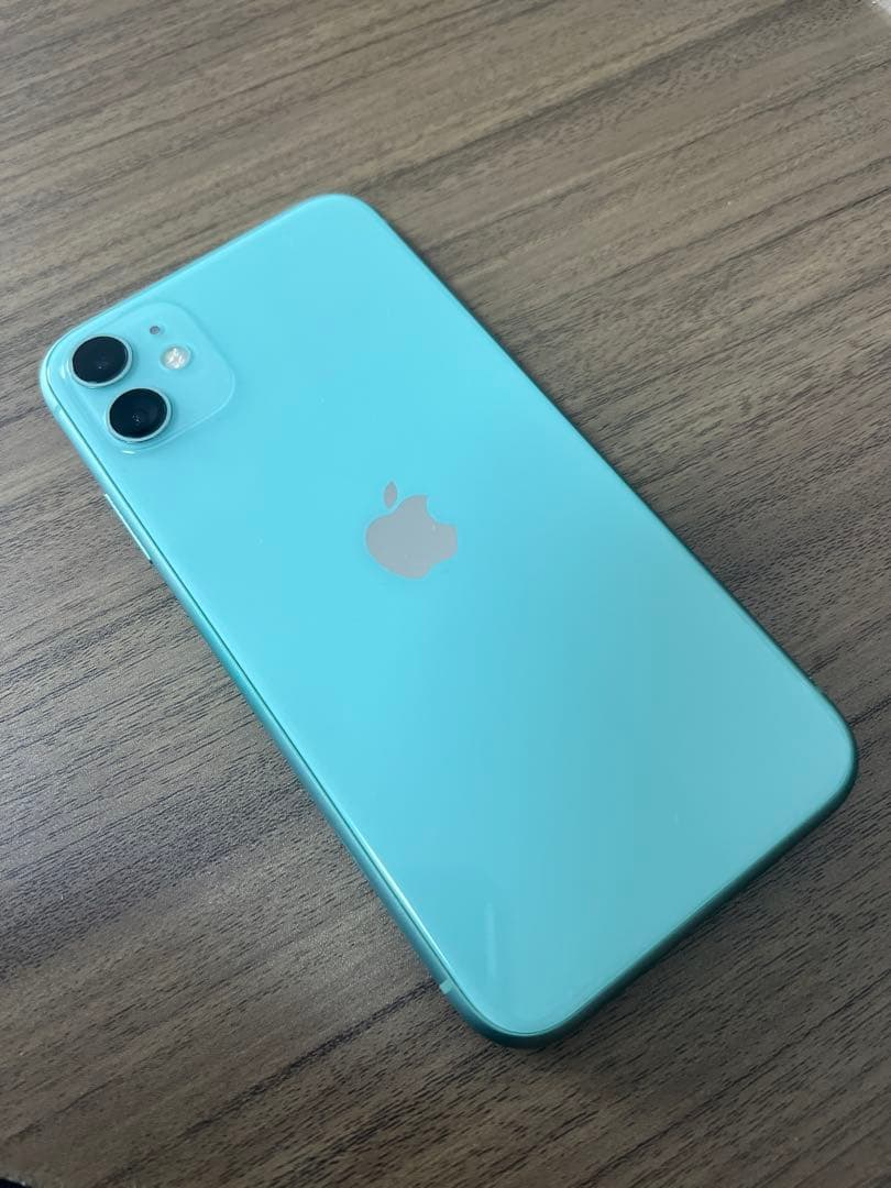 ジャンクiPhone 11 128GB グリーン バッテリー100%