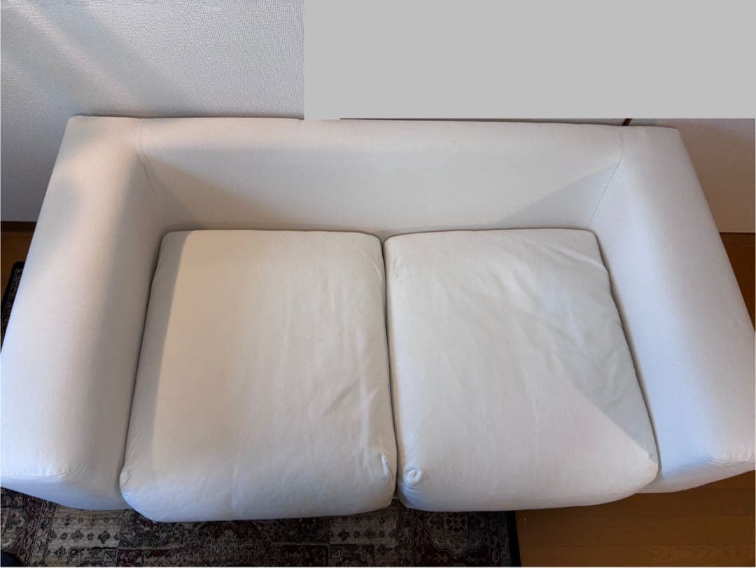 ⭐️新品同様⭐️無印良品⭐️ソファ⭐️２シーター・フェザーポケットコイル