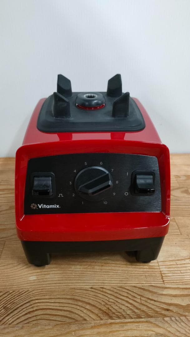 【美品】バイタミックスE310　レッド　保証書あり　日本正規モデル 1666