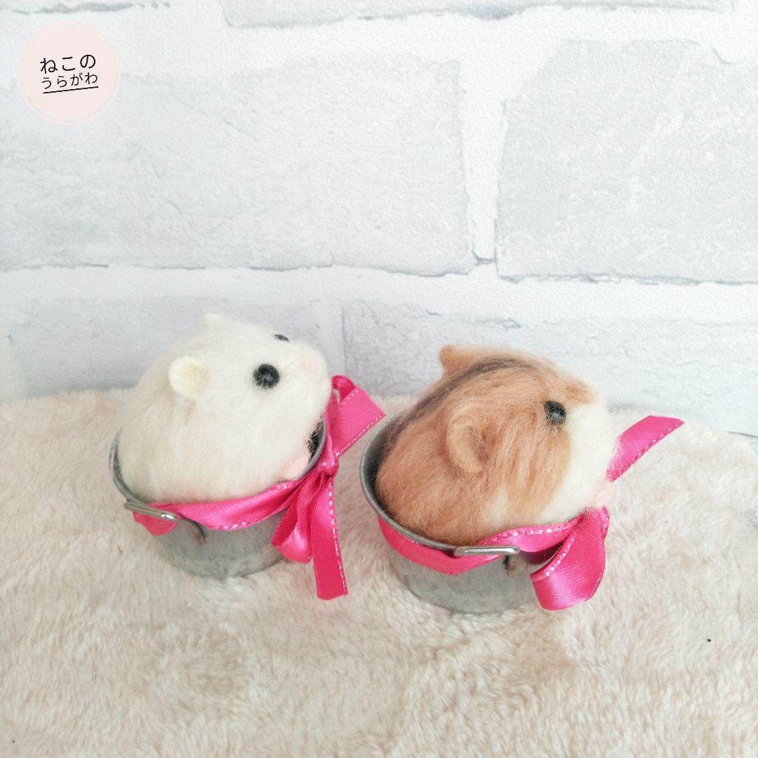 ♥️羊毛フェルト♥️8月のアレンジメント&猫ちゃんアレンジ♪