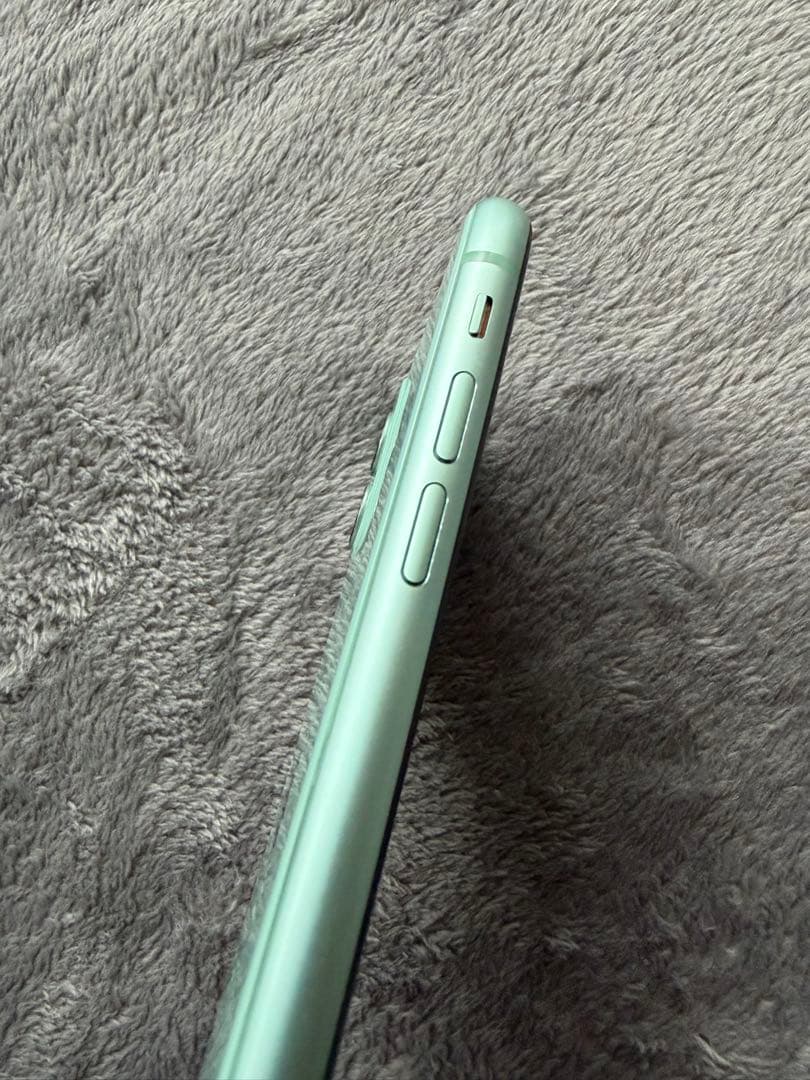 Apple iPhone 11 ミントグリーン 本体 【おまけ : 充電器】