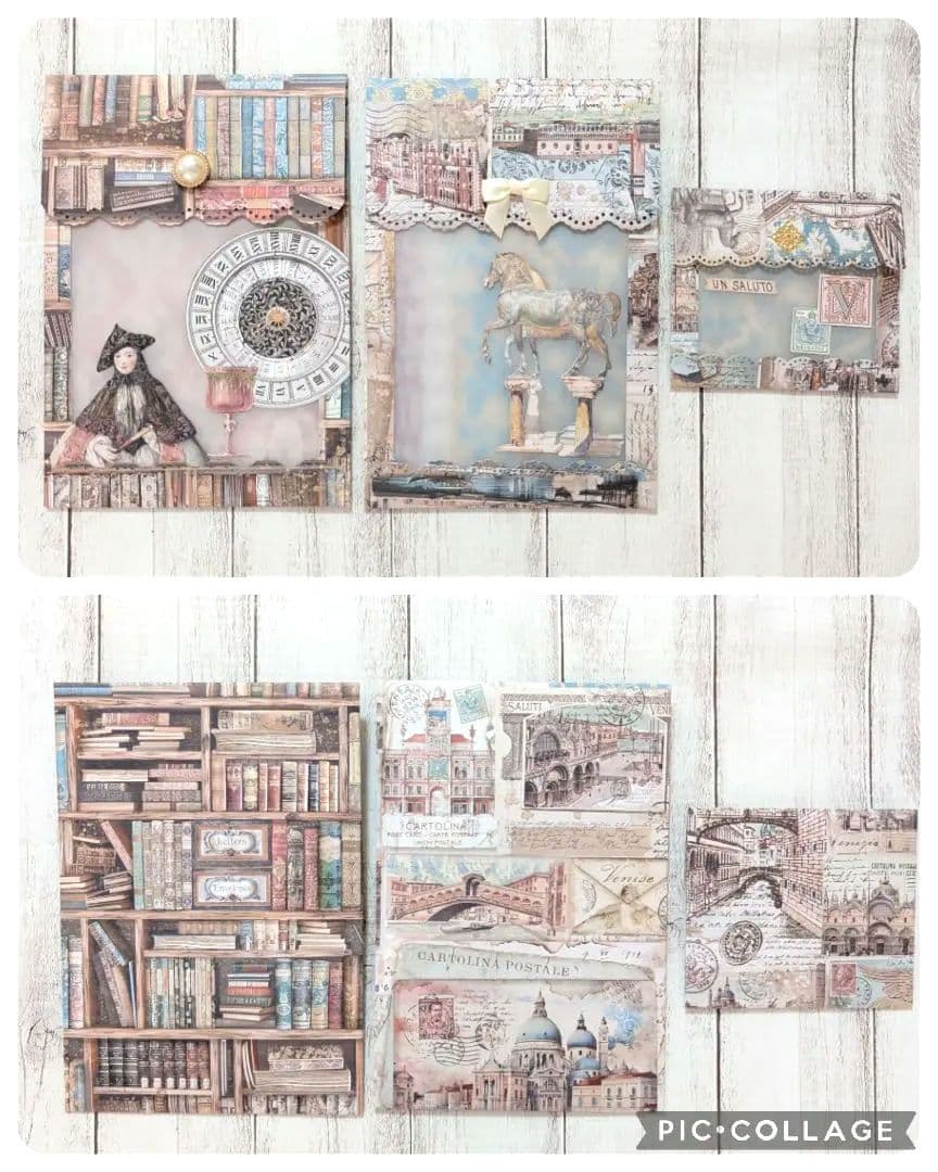 おすそ分けファイル♡ スタンペリア・Venice CITY Oᖴ ART ♡A5