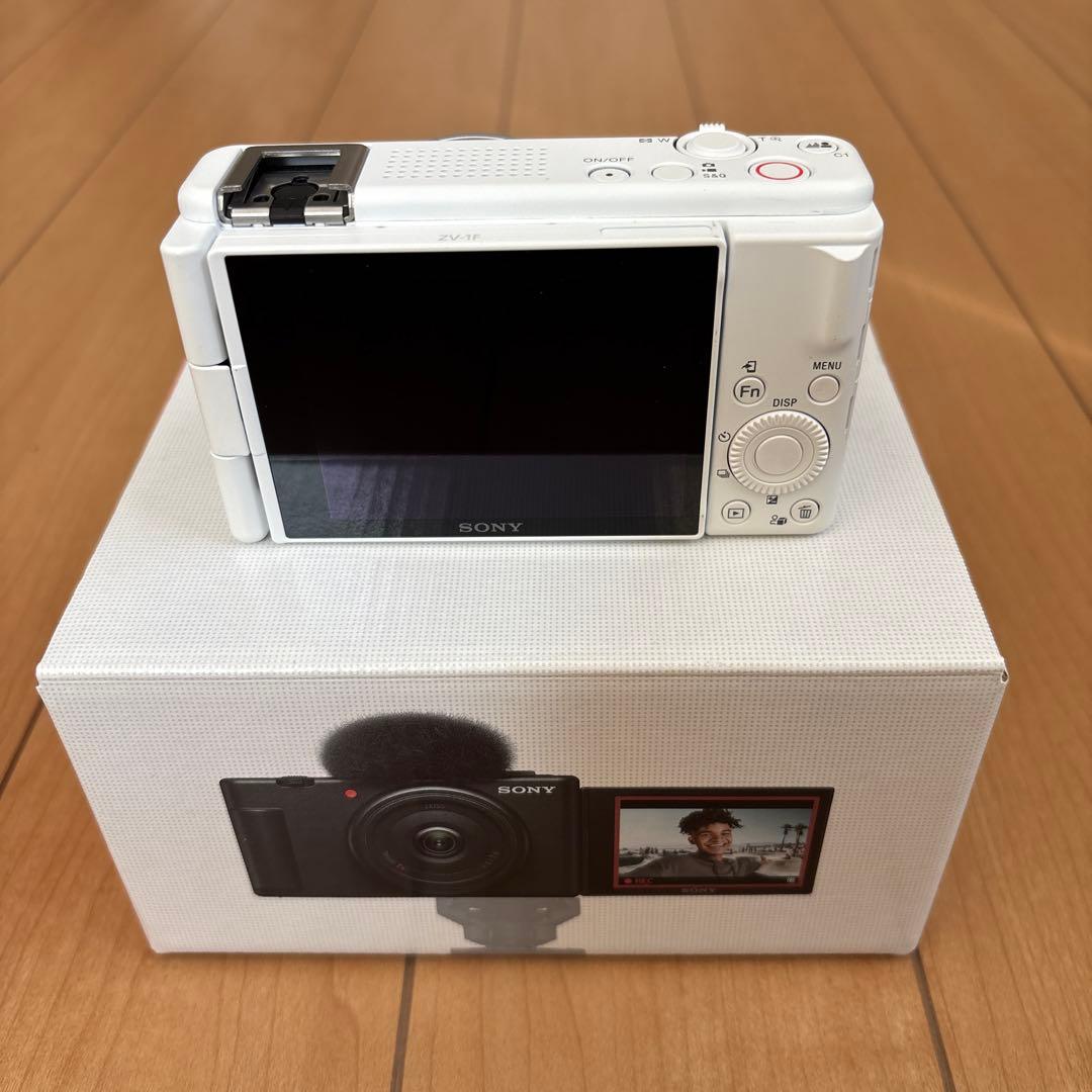 SONY VLOGCAM ZV-1F ホワイト