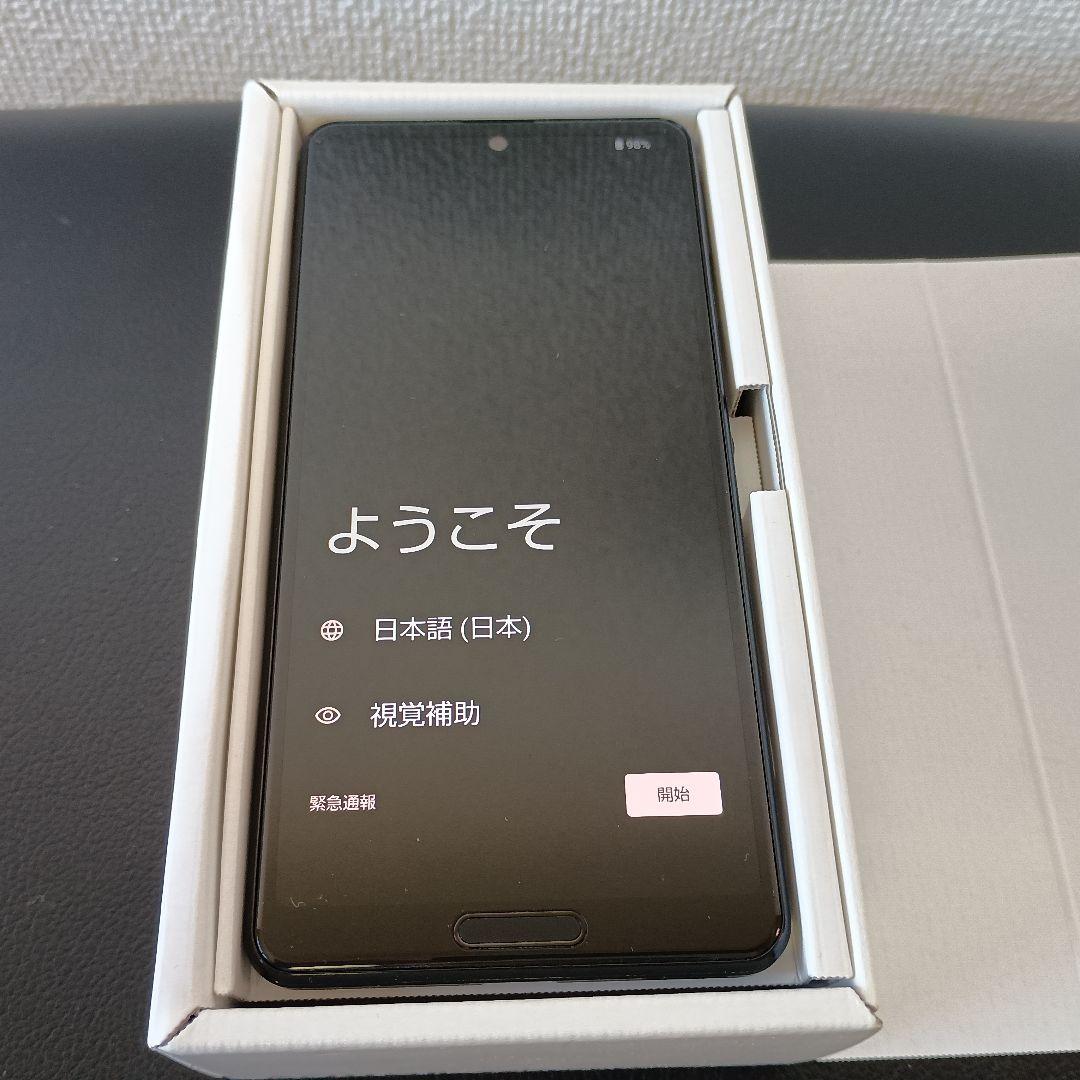 AQUOS sense5G ブラック 64GB SIMフリーSHARP