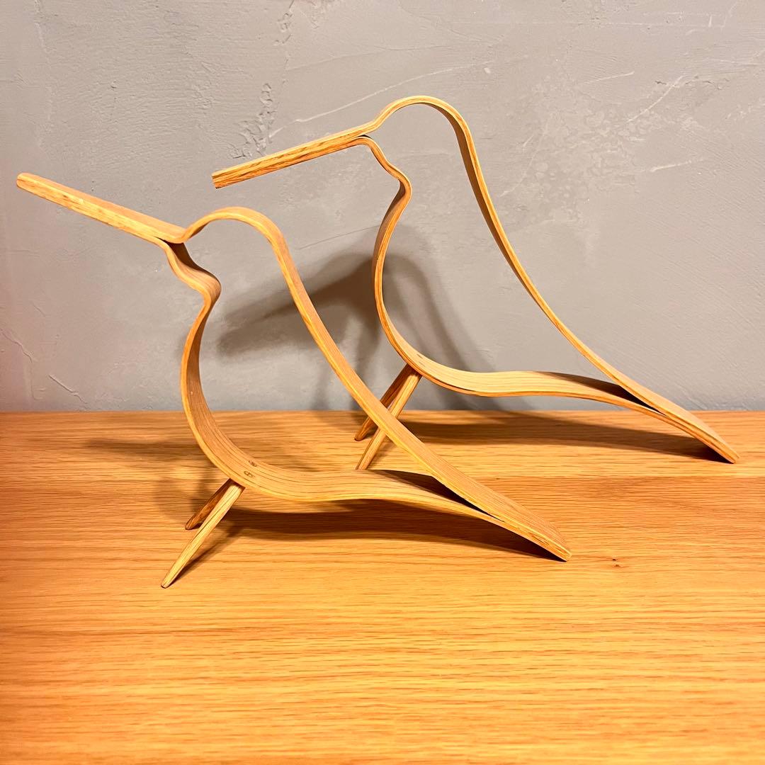 Cooee Design ウッディ バード オーク 木製 オブジェ