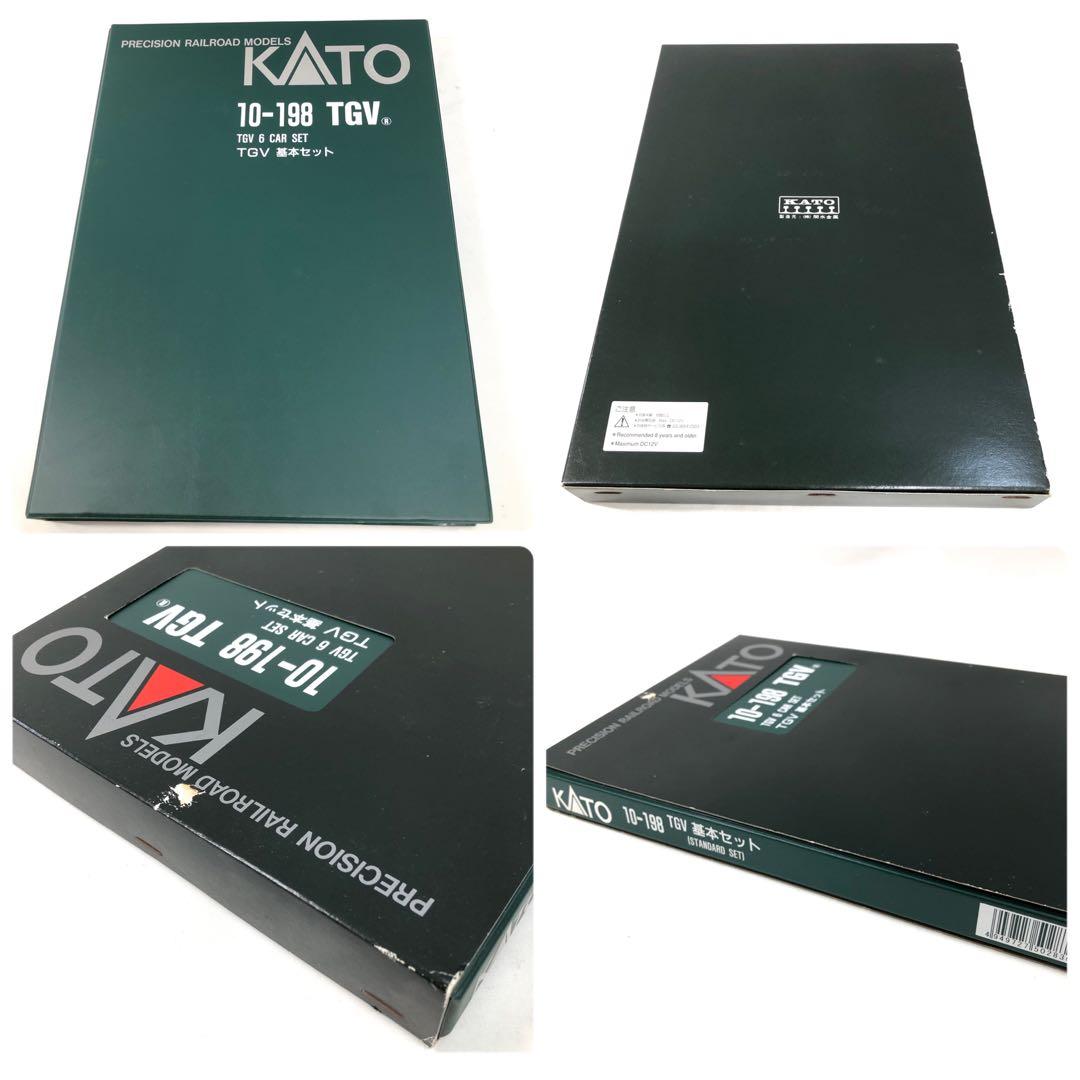 KATO TGV基本 (6両)10-198+増結 (4両)10-199 セット