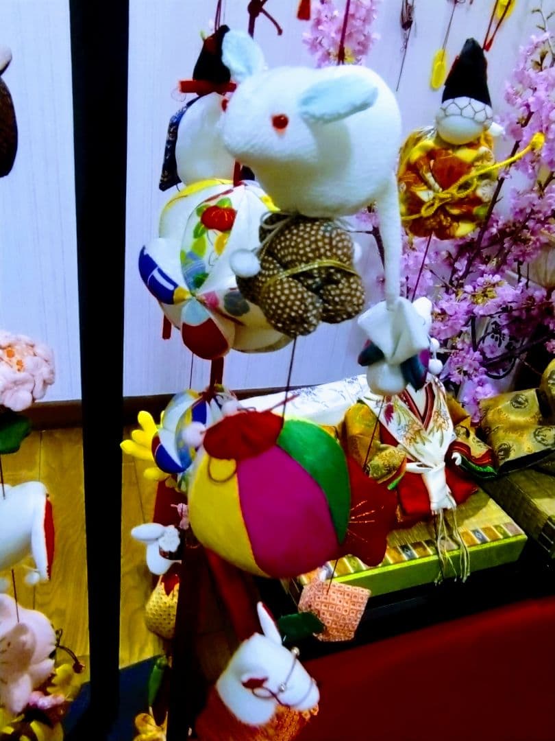 新品　ハンドメイド　吊るし雛