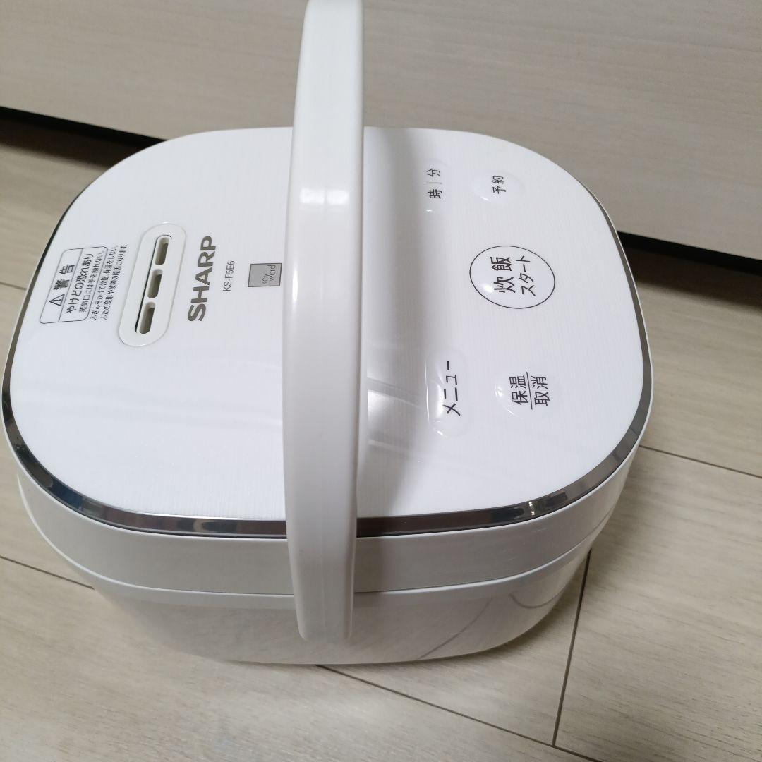 【中古】【非常に良い】シャープ パン調理機能付 ジャー炊飯器 3合炊き