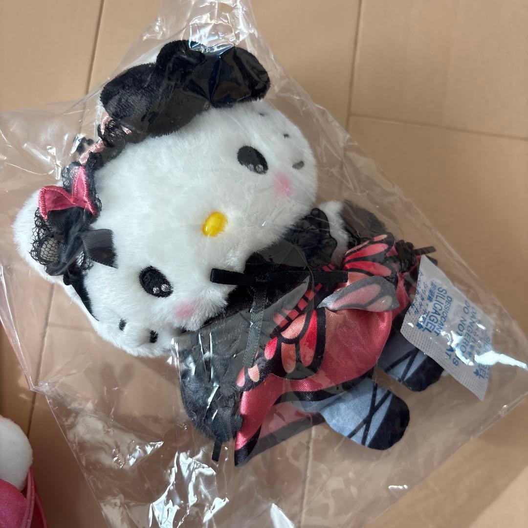 ハローキティ サンリオ ぬいぐるみ 淡路島　フロッキー　乙姫　ハリスツイード