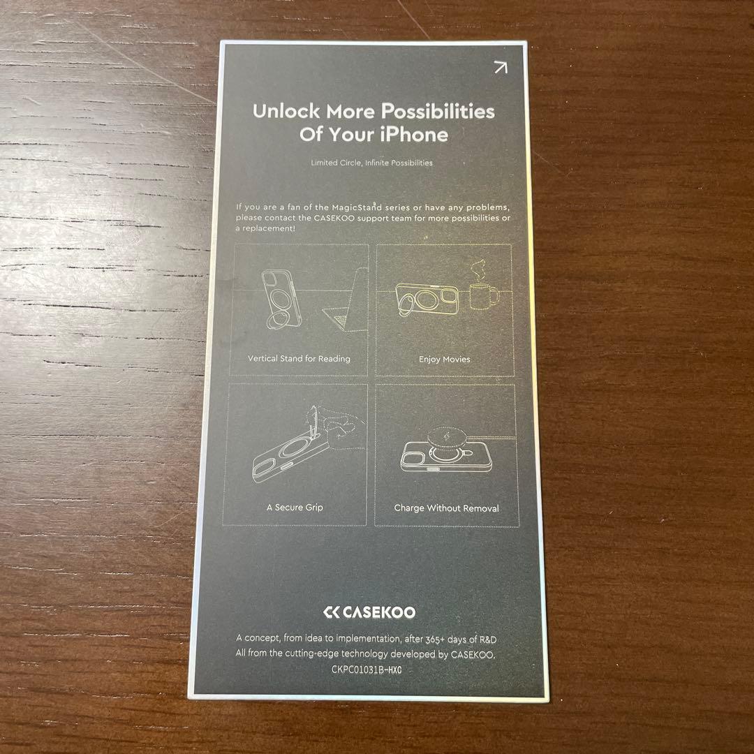 iPhone 15 Pro用 スマホケース 超強磁力 MagSafe対応 黒