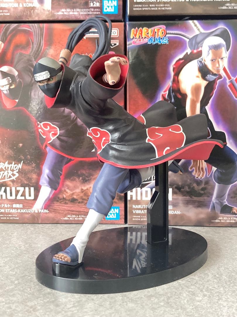 NARUTO-ナルト- 疾風伝 ゼツ 角都 飛段 暁 フィギュア プライズ 3体