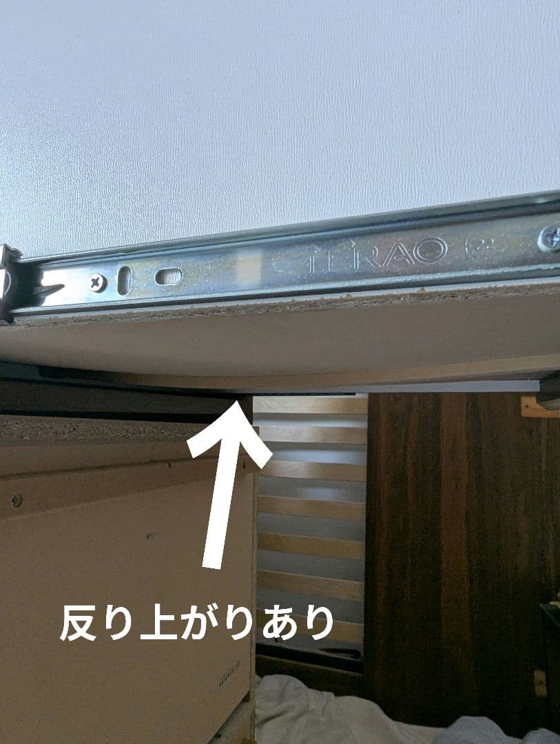 【直接引き渡し】シングルベッド　収納付き　マットレス付き