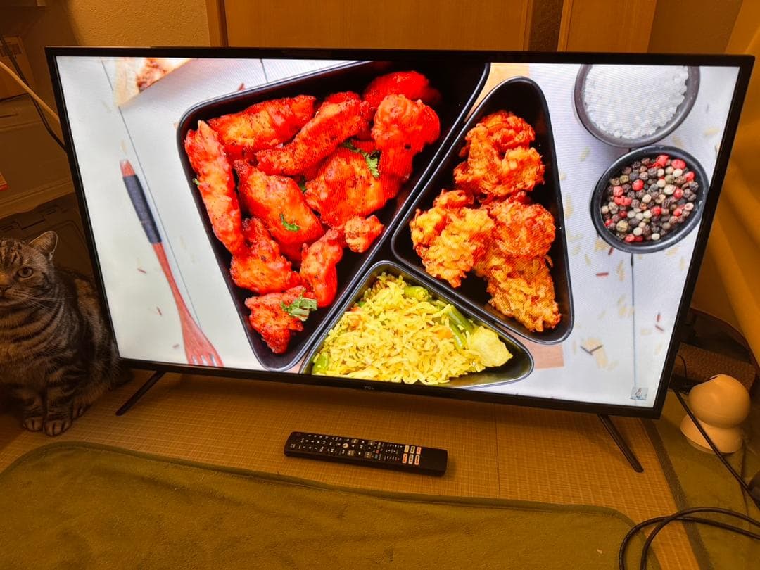 TCL 40S516 スマートテレビ　40型　アプリ内蔵式 23年製　超極美品