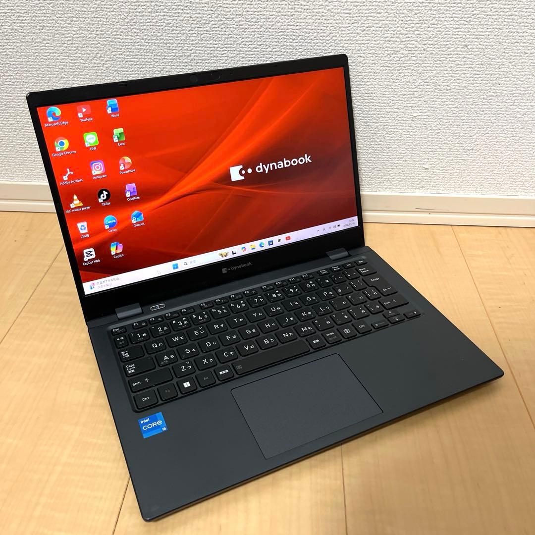 ①2022年製 Core i5 11世代 Dynabook ノートパソコン