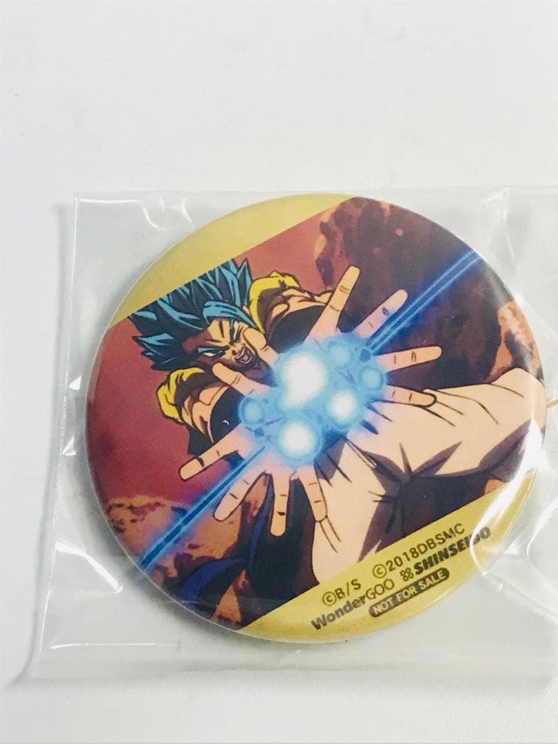 ドラゴンボール超　缶バッジ　購入特典