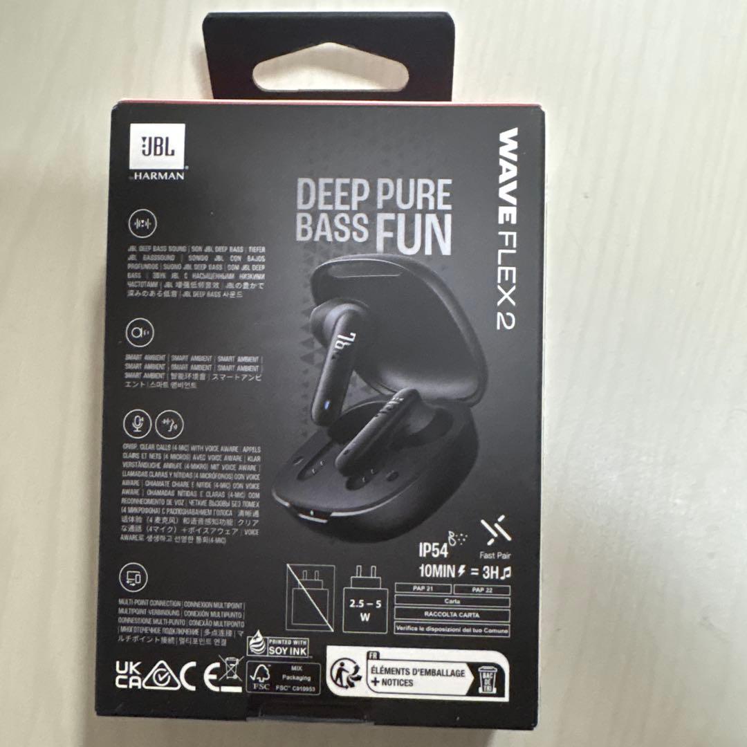 JBL WAVE FLEX2 ワイヤレスイヤホン