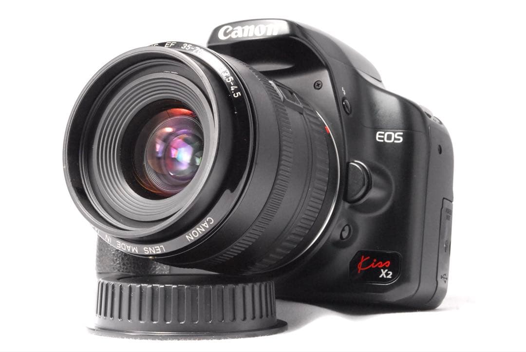 すぐに使える✨カメラデビューに✨Canon EOS Kiss X2✨ダブルレンズ