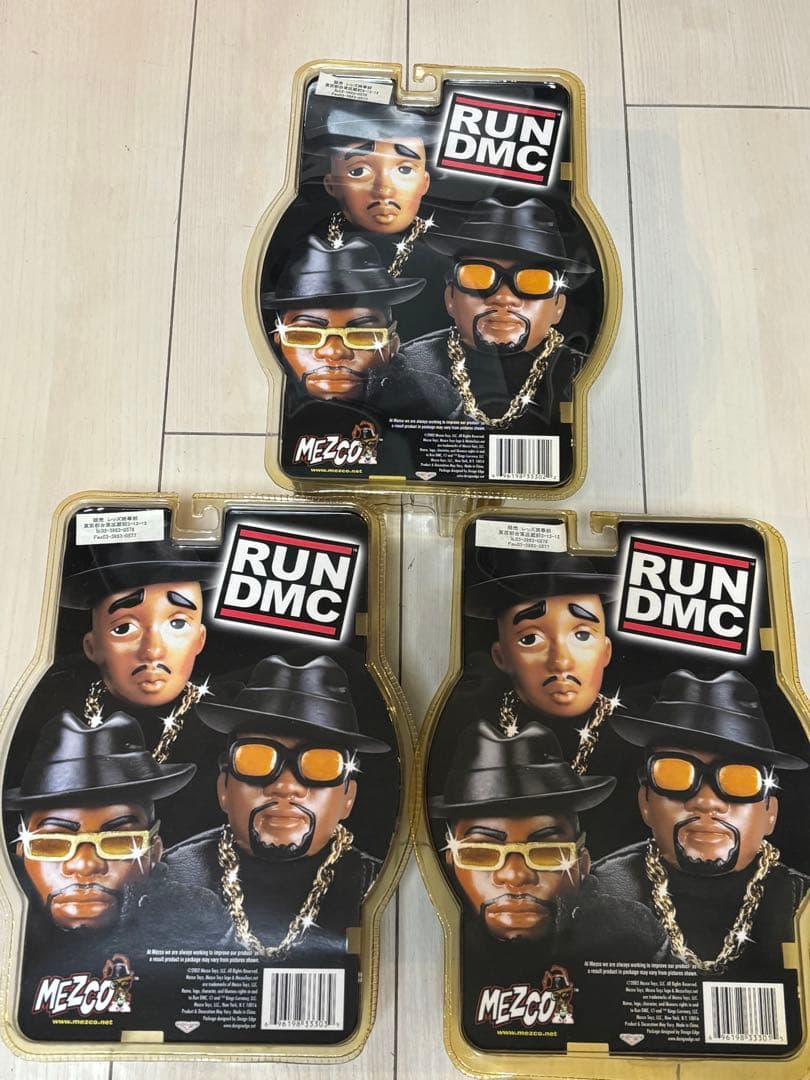 RUN DMC フィギュアセット