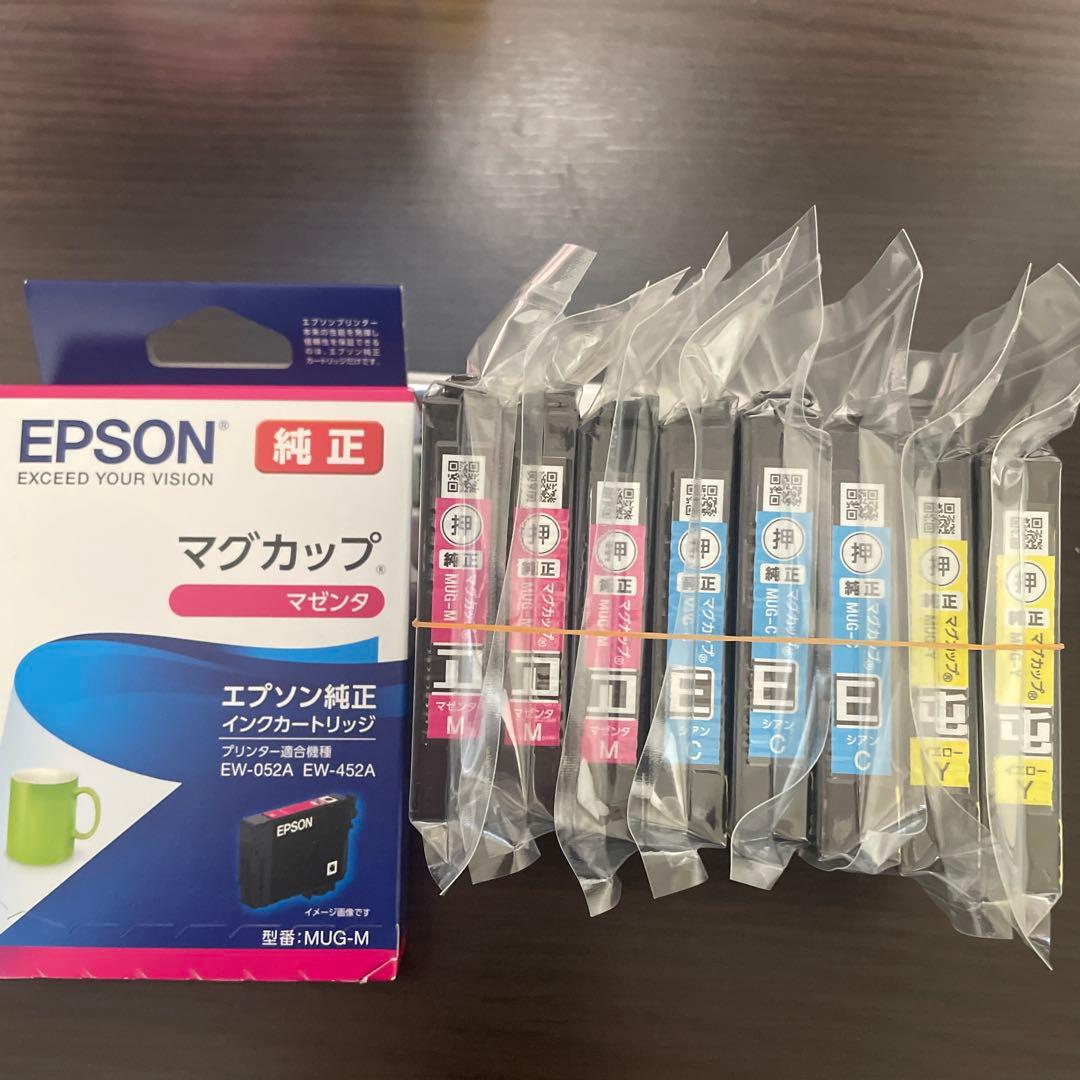 【未使用】　EPSON マグカップ　純正