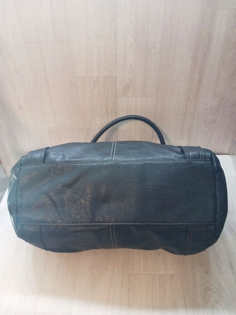 00s archive hand bag grunge y2k black合皮