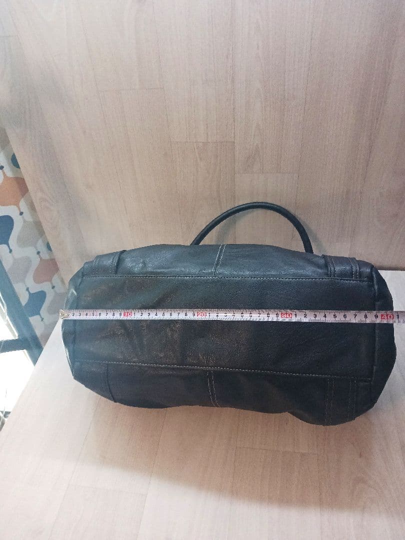00s archive hand bag grunge y2k black合皮