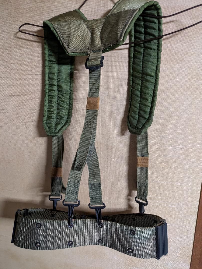 米軍 M-65 OG-107 Type IIIとハーネス　階級章付き