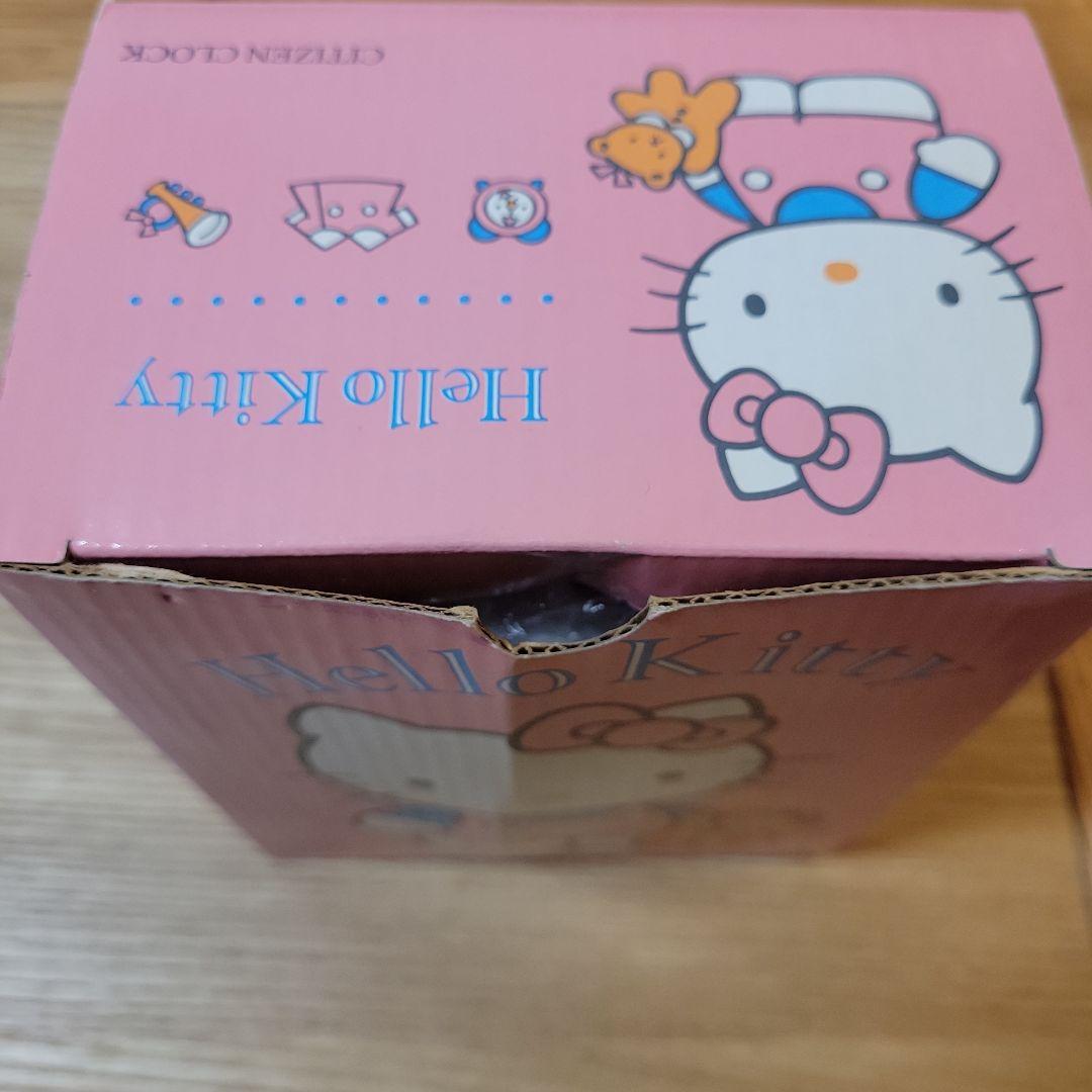 ハローキティ　目覚まし時計　置時計　CITIZEN　キティちゃん　レトロ