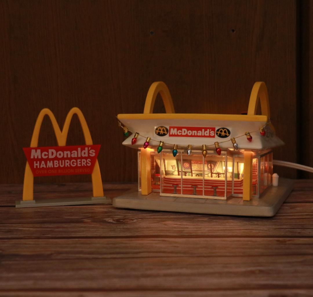 マクドナルド McDonald's ライト付きセラミックレストラン ラージ