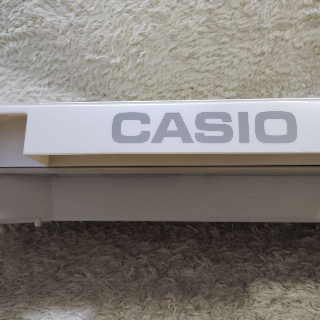 【良品】CASIO LK-58 電子キーボード 光ナビゲーション マイク カシオ