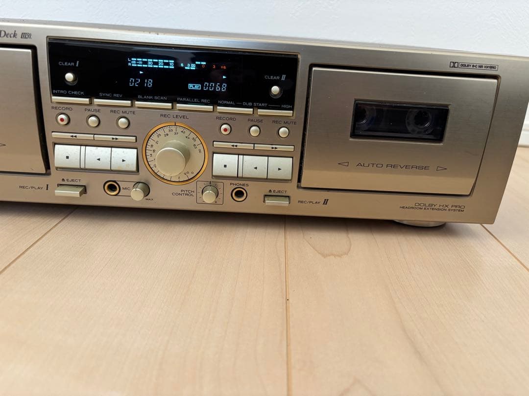 TEAC W-860R ダブルカセットデッキ