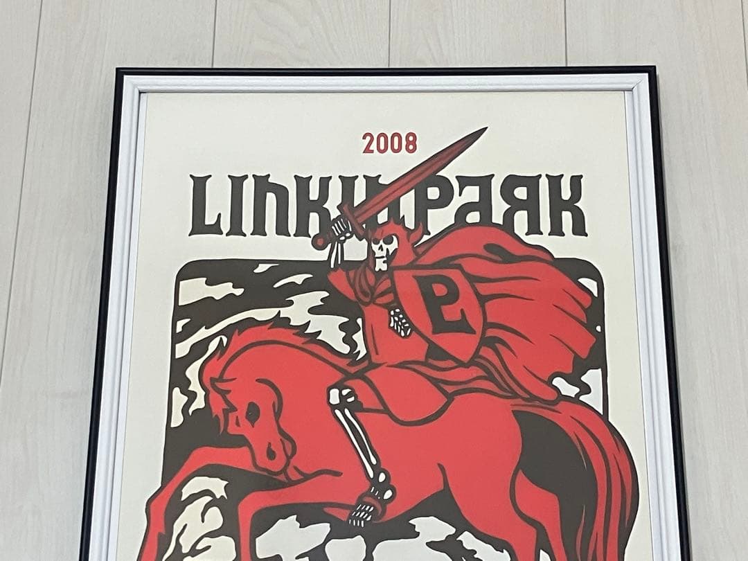 【額縁付き】 Linkin Park リンキンパークA2ポスター 2008